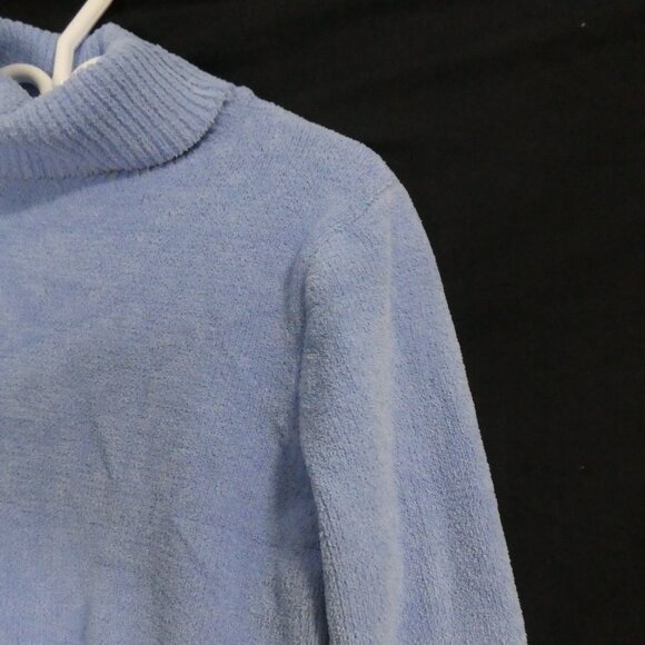 PENMANS | medium | Light Blue Chenille Turtleneck Sweater - Picture 5 of 14